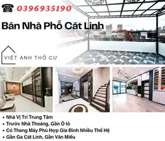 house for sale on cat linh street, 41m2, nong auto lane, fully furnished, price: 13.68 billion, contact: 0396935190.