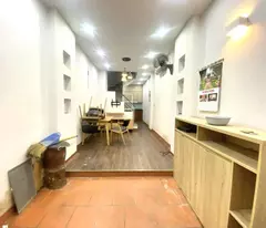 house for sale on hao nam street, solidly built residential house, central location with many amenities, 5 floors, price: 6.5 billion.