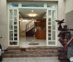 house for sale on huong lo 2 street, binh tan. 4 floors, 4x12.5m, living room. a little 5 billion
