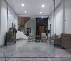 house for sale on kim ma alley, area 63m2, built with 7 elevator floors, modern furniture, terrace with public view