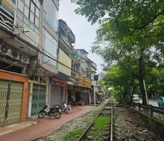 house for sale on le duan street, dong da, 43m2 4 floor, house front thanh thanh park, next to ba mood lake.
