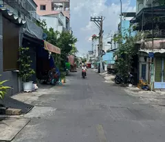 house for sale on le quang sung street, district 6. area 42m2, 2 floors, 3 bedrooms. pink book, price 6.5 billion.