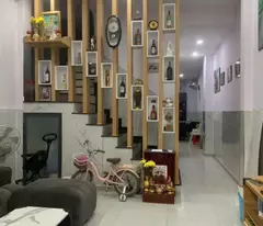 house for sale on lo lu street, truong thanh, district 9, hcmc, area 68m2, 3 floors, 4 bedrooms, living room, price 6.65 billion.