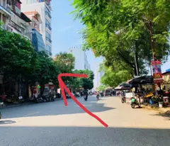 house for sale on mai dich cau giay street opposite dong xa market with top business