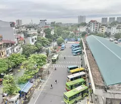 house for sale on ngo gia kham street, opposite the bus station, wide sidewalk, business day and night