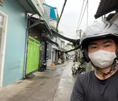 house for sale on nguyen son - 6m car alley - (8.5x11)m - 2 floors
