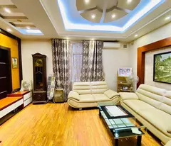 house for sale on nguyen van loc, modern furniture, three steps to european overseas vietnamese village, 40m2, more than 12 billion
