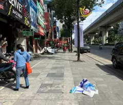 house for sale on quang trung street, ha dong, 79 m, 4.5 m, price 17 billion, 200 cars, 40m street, business sidewalk