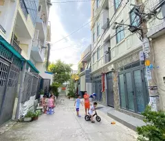 house for sale on quang trung street, ward 11, opposite hanh thong tay market, area 5* 17m, 2 floors, price only 7.7 billion