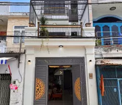 house for sale on road no. 4, bhha binh tan ward, 4x16m, 2 floors, beautiful design, price 6.8 billion tl. private sale.