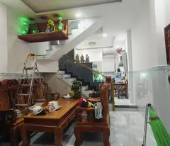 house for sale on street front in district 9, 58m², 4 floors, 6.7 billion, pink book