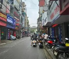 house for sale on street front - luong the vinh-nam tu liem hanoi 80m2 - 4 floors = top business street frontage -lh