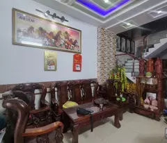 house for sale on tan hoa 2 street, district 9, 68m2, 4 floors, 7.8 billion, pink book