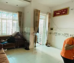 house for sale on tan hoa 2 street, hiep phu. district 9, ho chi minh city. area 75 m2, 3 floors, 4 bedrooms, living room. price 5.6 billion