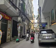 house for sale on thai ha street, dong da. 44m2, 5 floors. cars – good business