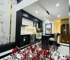 house for sale on the lane, 5 elevator floors, lo duc street, car parking, glittering beautiful