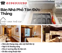 house for sale on ton duc thang street, auto alley, 7 floors, furniture of tien billion, price: 13.65 billion, contact: 0396935190.