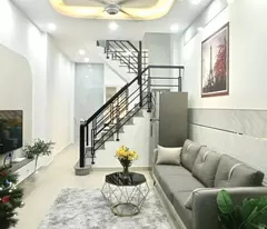 house for sale on tran van on street, tan phu. smart home is smart and modern. price nearly 4 billion