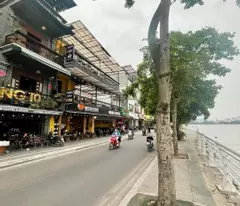 house for sale on tric sai street - west lake view - 2 fronts - excellent business