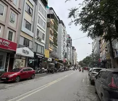 house for sale on trung phung street, da han commune - 101m x 9t with cellar - wide sidewalk - business