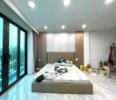 house for sale right at linh quang lake, dong da, corner lot, 6 floors, elevator, commercial car, 50m2 price 12.x billion