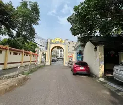 house for sale right at the gate of van phu village - car lane - new house construction is being completed