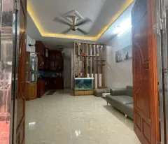 house for sale right in mau luong, ha dong, 30m x 5 floors, car nearby, 5 billion.