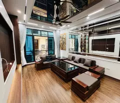 house for sale, subdivided by the ministry of public security, elevator, bypass car, view of dam hong lake, next to ring road 2.5