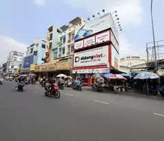 house for sale, tan huong frontage - near tan quy, binh long pine, 4.1x16m, 2 old floors, 12.9 billion.
