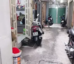 house for sale tran xuan soan, tan hung ward, district 7 - 12m2, motorbike alley, price 1.x billion