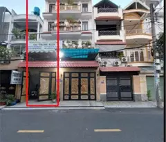 house for sale with 1 ground floor, 3 floors mezzanine 62/7 pham huy thong, ward 7, go vap, ho chi minh city, price 17 billion including fees