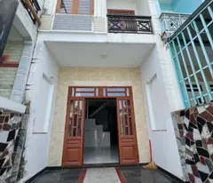 house for sale with 1 ground floor and 1 floor, 74m2, motorway 40m from nguyen tri phuong street (buu hoa ward)