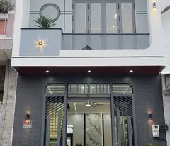house for sale with 1 ground floor and 1 floor in tuong binh hiep - thu dau mot 125m² with separate red book