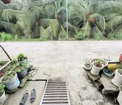 house for sale with 1 ground floor and 1 mezzanine with concrete road frontage in hamlet 3, tan buu commune, ben luc, long an