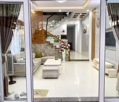 house for sale with 1 ground floor and 2 floors - 120m2 - le chi dan street - free furniture - 2 billion 6 still negotiable