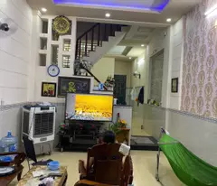 house for sale with 1 ground floor and 2 floors 4x16m price 5 billion tl 6m street hiep thanh 01