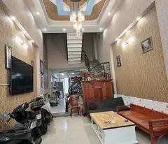 house for sale with 2 sides in car alley, near aeon mall tan phu, price only 7.6 billion