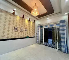 house for sale with 4 floors, 4 bedrooms, 4 bathrooms, 52m2 in hiep binh chanh, thu duc, price 6.6 billion, red book, street no. 50. contact