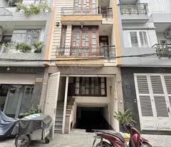 house for sale with 4-storey car frontage on nguyen thi tan, 5m wide, free furniture of more than 2 billion, district 8 adjacent to district 8