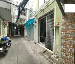 house for sale with area (4x11.4)m, car alley, au co street, tan phu district