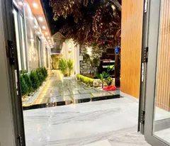 house for sale with beautiful garden frontage on huynh tan phat alley, phu xuan, nha be - price 6.8 billion