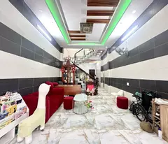 house for sale with business front on canal 19.5b, tay thanh, tan phu, 100m2, 3 floors