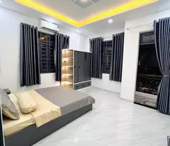 house for sale with business side in bui quang la motorway - go vap