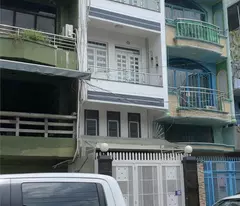 * house for sale with multi-industry commercial frontage right on nguyen trai-an duong vuong, 5 floors