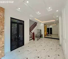 house quickly in hoang liet hoang mai. 50m, 5t elevator, indoor sleeping car, offering price 11.45