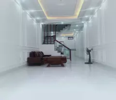 independent 4-storey house for sale - parked car - da nang center, ngo quyen, hai phong. area 60m2 south direction