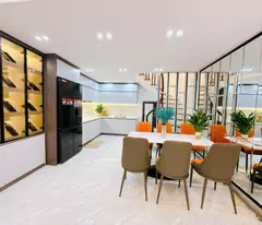 khuong thuong townhouse for sale, dong da, 57m2, 5 floors, fully furnished, right at tu so intersection, about 8 billion
