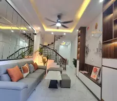 kim giang - hoang dao thanh house for sale brand new 37m * 4 floors * 8.5 billion, 4 bedrooms fully functional, full