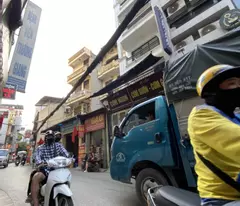 kim giang townhouse for sale, thanh xuan district, 2-car bypass, new beautiful house