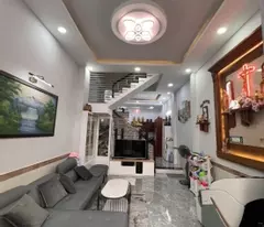 lac long quan social house for sale, tan binh - 55m - 4 floors 4 bedroom - near front front - only 4 billion